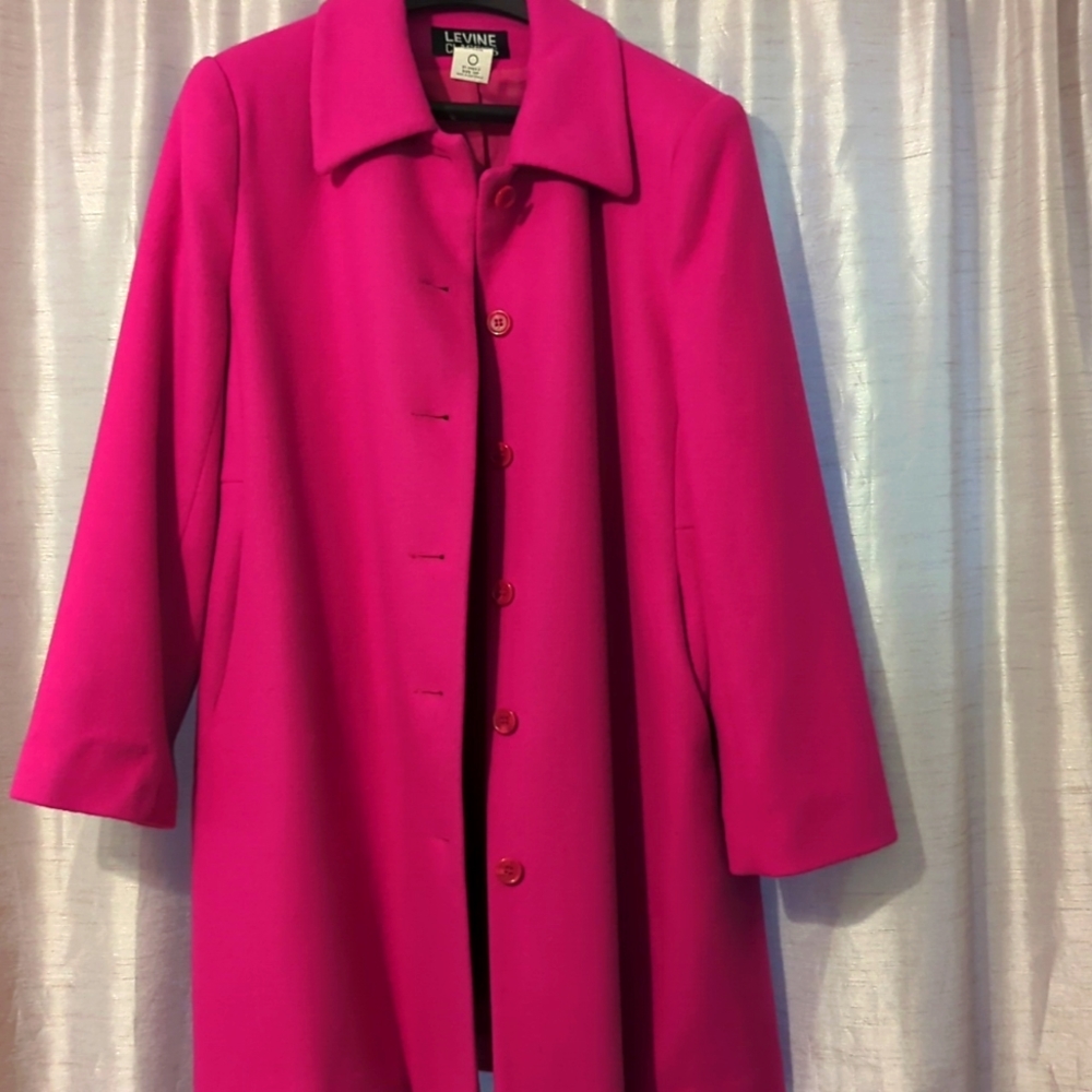 Pink winter coat, 12P